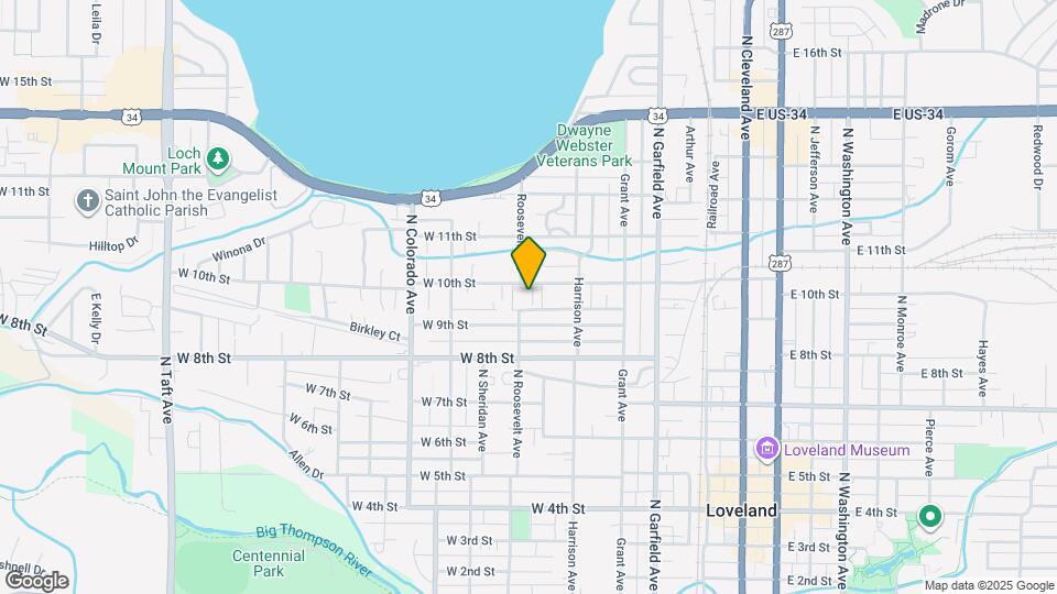 466 W 10th St Map and Location Details