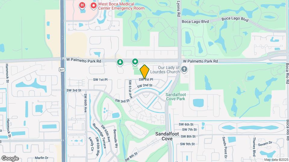 9302 SW 1st Pl Map and Location Details