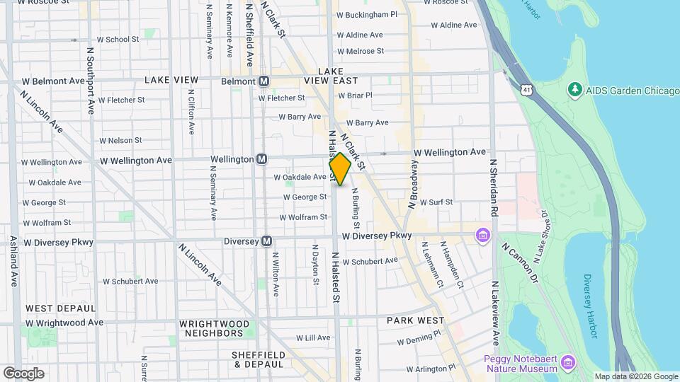 2905 N Halsted St Map and Location Details