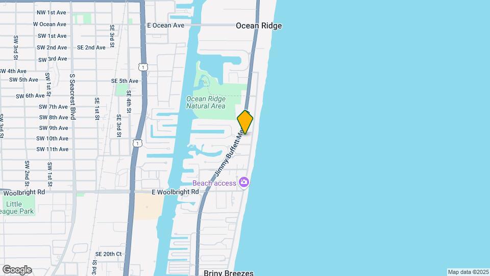 5900 Old Ocean Blvd Map and Location Details