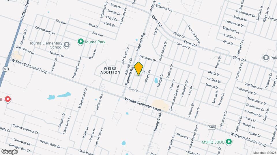 4407 July Dr Map and Location Details