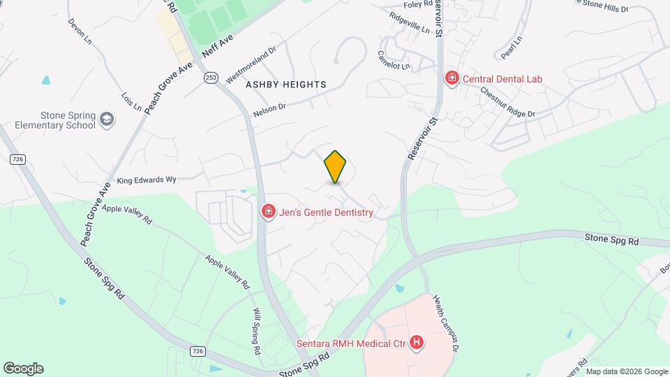 2045 Fieldale Pl Map and Location Details