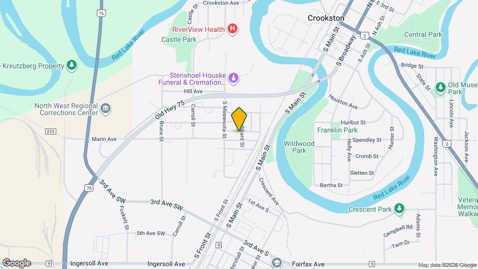 301 Leonard Ave Map and Location Details