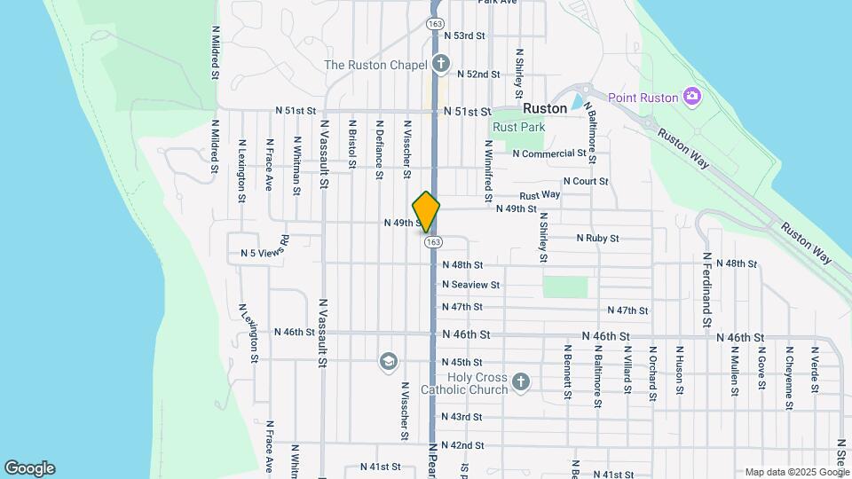 4818 N Pearl St Map and Location Details