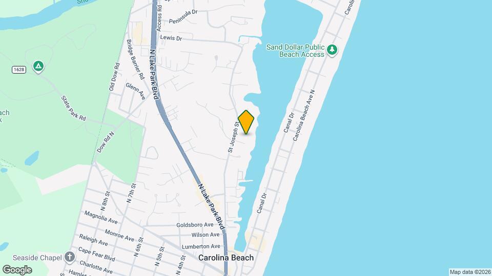 1080 St Joseph St Map and Location Details