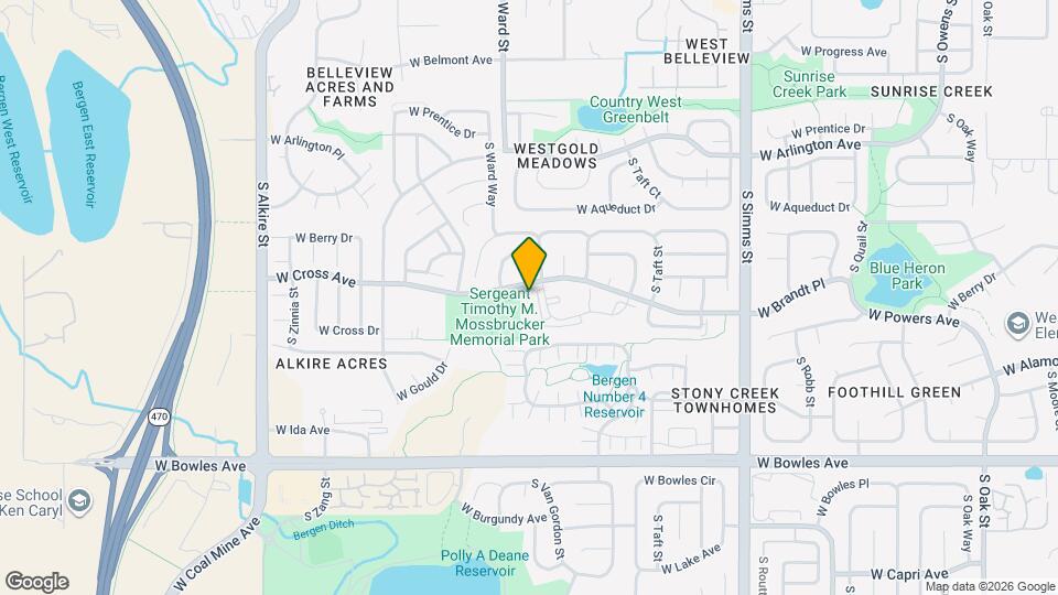 12304 W Cross Dr Map and Location Details