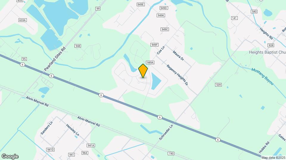 23421 Vineyard Dr Map and Location Details