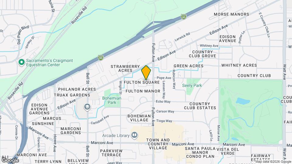 2581 Fulton Square Ln Mapa y Detalles de la Ubicación