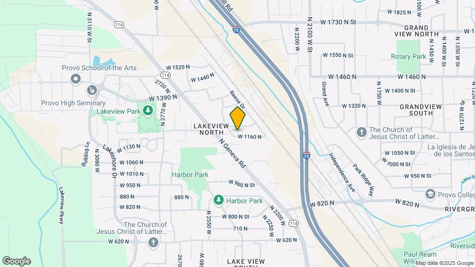 2428 W 1160 N Map and Location Details