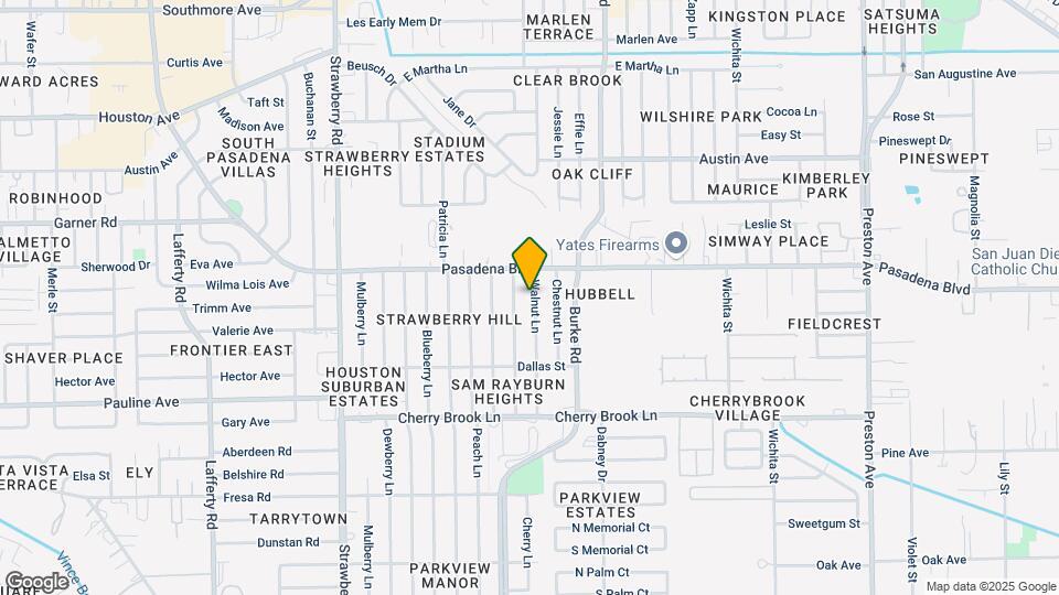 2112 Walnut Ln Map and Location Details