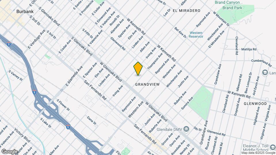 1141 Thompson Ave Mapa y Detalles de la Ubicación