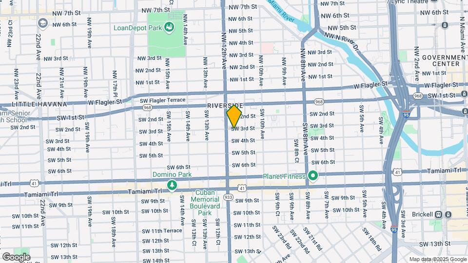 1168 SW 3rd St Map and Location Details