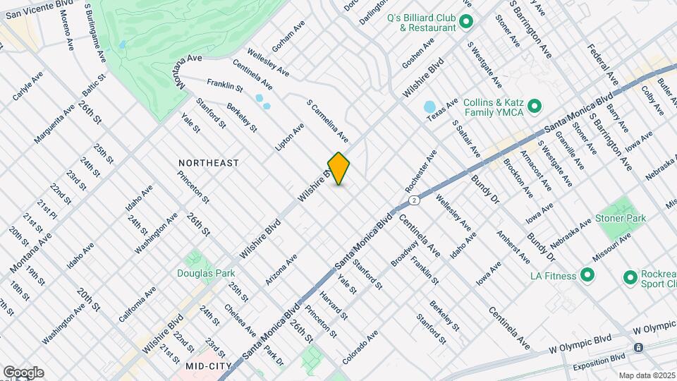 1236 Franklin St Map and Location Details