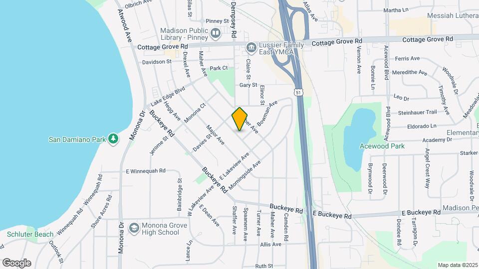 4312 Drexel Ave Mapa y Detalles de la Ubicación