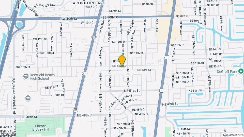 1649 NE 53rd Ct, Unit 2 Mapa y Detalles de la Ubicación