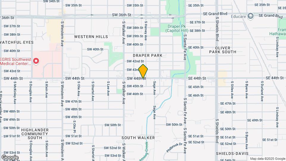 308 SW 44th St Map and Location Details