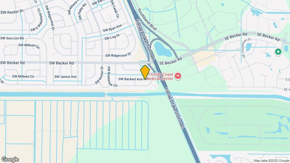 664 SW Backert Ave Map and Location Details