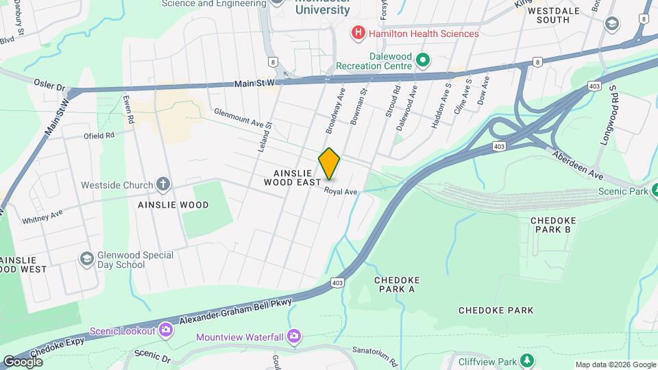 4 Royal Ave Map and Location Details