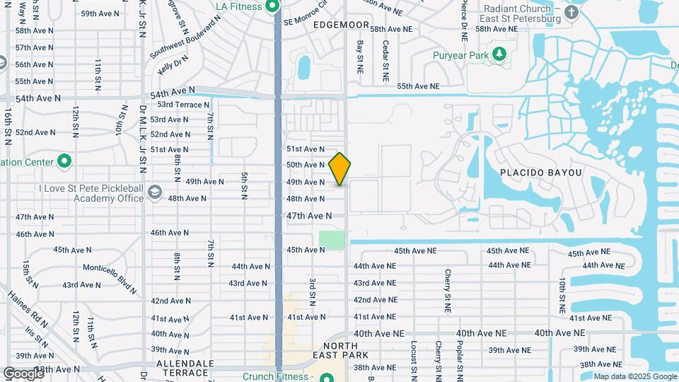 4800 1st St N Map and Location Details
