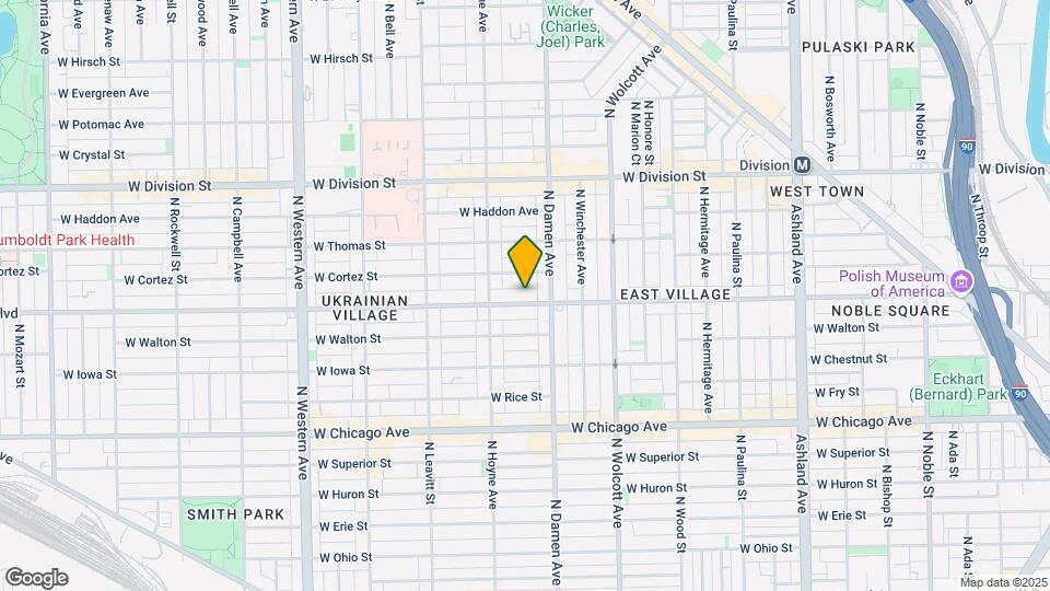 2024 W Augusta Blvd Map and Location Details