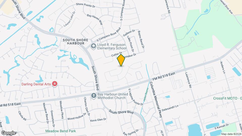 2036 Pembroke Bay Dr Mapa y Detalles de la Ubicación