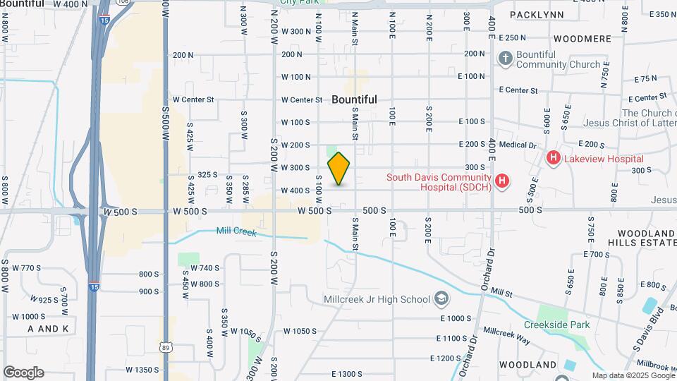 43 W 400 S, Unit 101 Map and Location Details