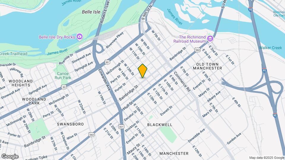 1207 Bainbridge St-Unit -B Map and Location Details