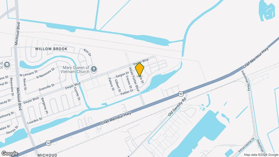 4870 Alsace St, Unit C Map and Location Details