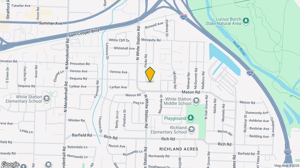 5259 Sequoia Rd Map and Location Details