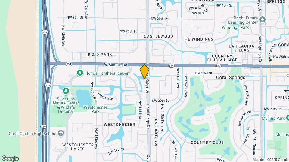 3274 Coral Ridge Dr Map and Location Details