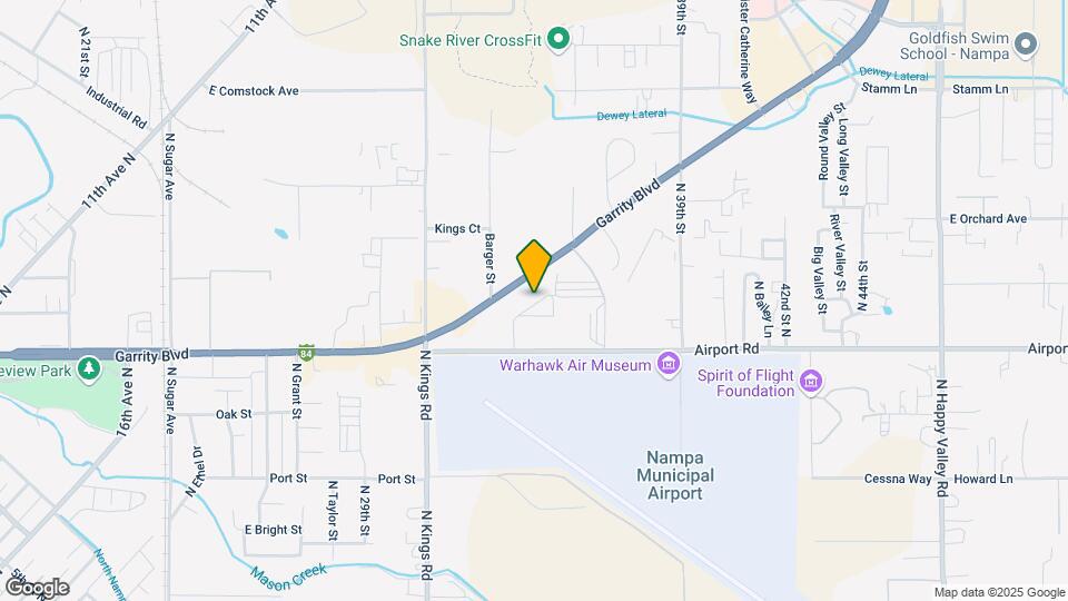 3320 Airport Rd Map and Location Details