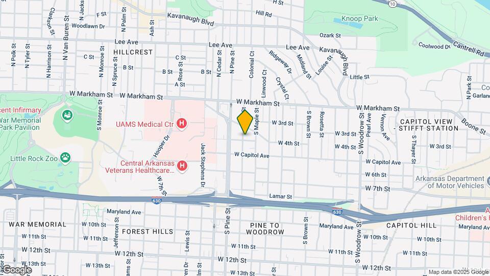 3724 W 4th St Map and Location Details