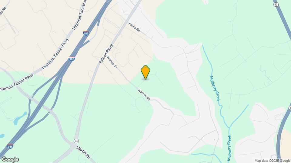 1016 Bridle Creek Dr Mapa y Detalles de la Ubicación