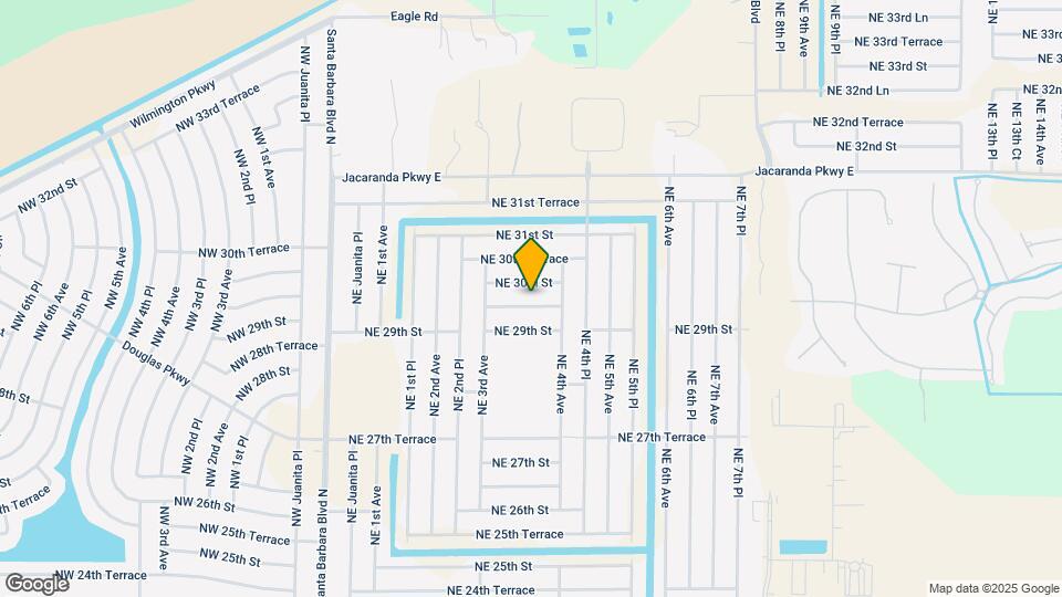 329 NE 29th Terrace Map and Location Details