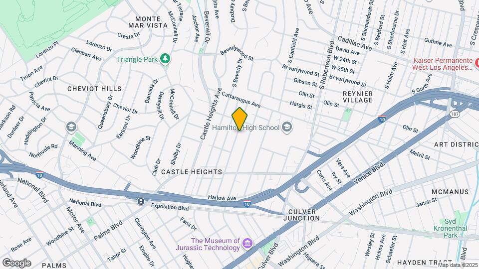 3032 Oakhurst Ave Map and Location Details