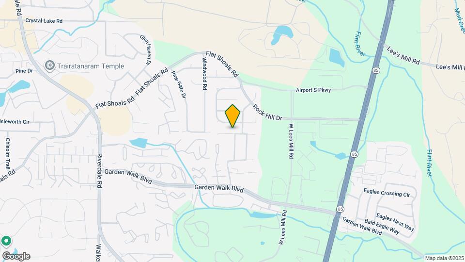 839 Rock Shoal Ct Map and Location Details