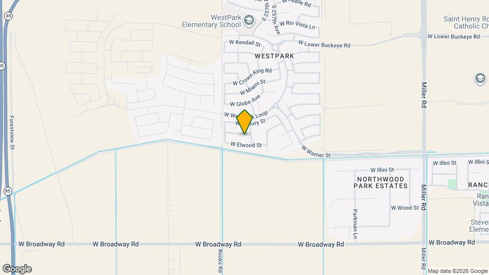 25805 W Dunlap Rd Map and Location Details