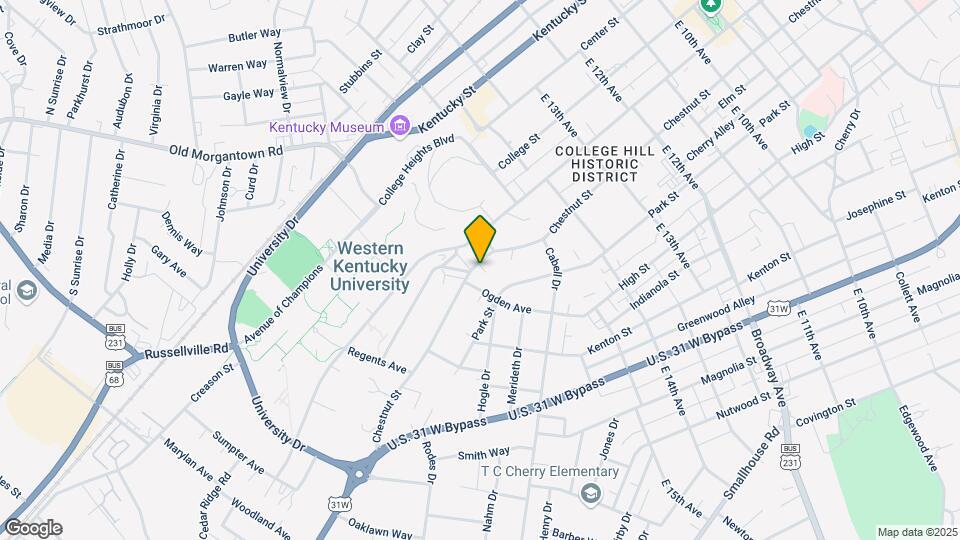 1546 Chestnut St Mapa y Detalles de la Ubicación