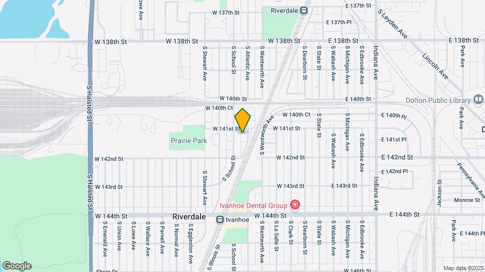 14110 S Atlantic Ave Map and Location Details