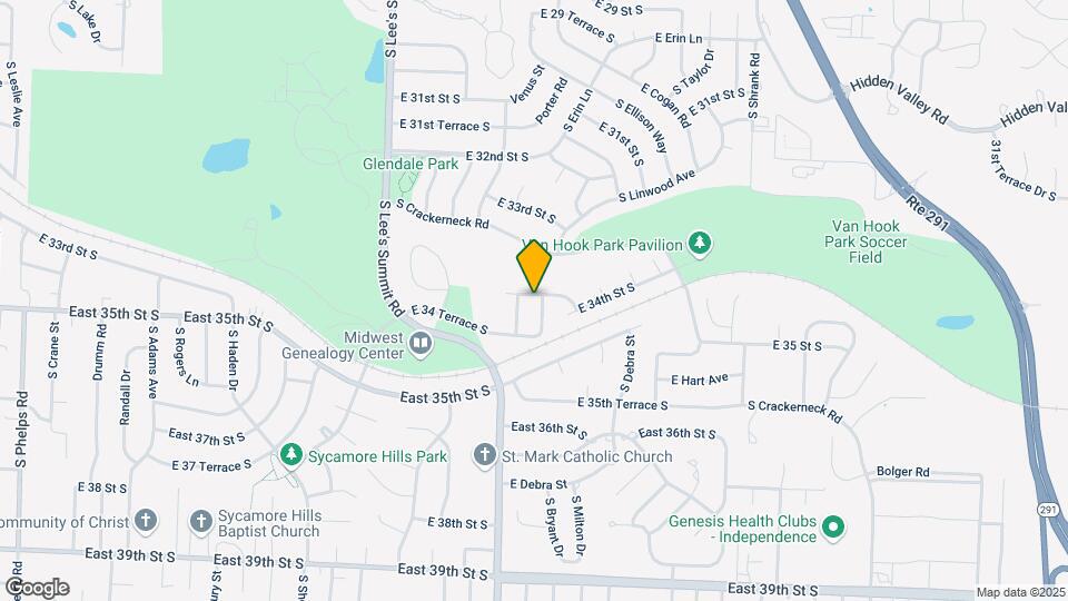 3400 S Ellison Way Map and Location Details