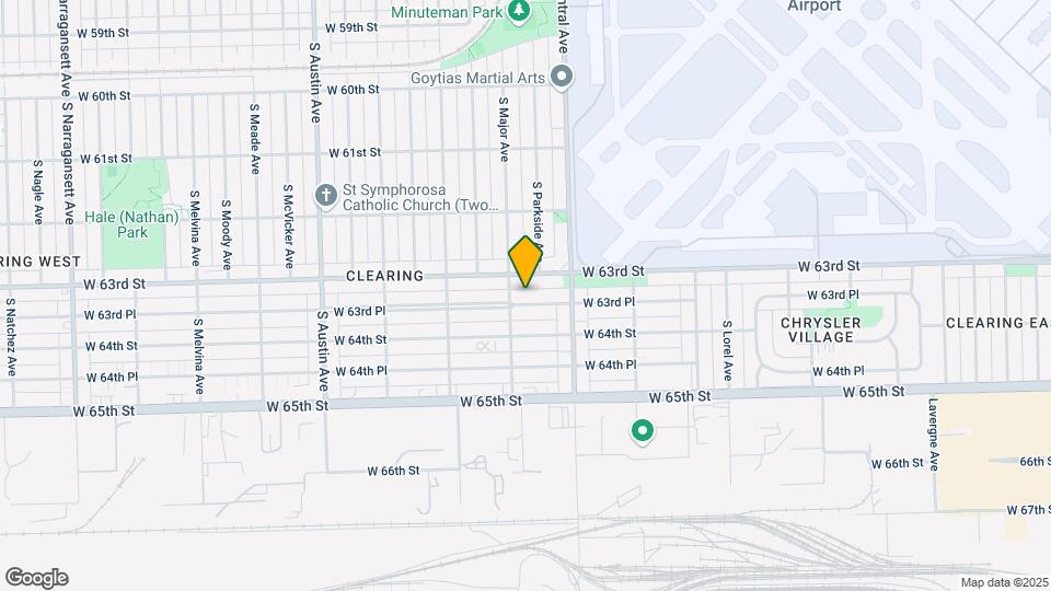 5644 W 63rd Pl Map and Location Details