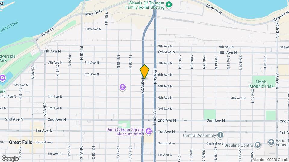 511 14th St N Map and Location Details