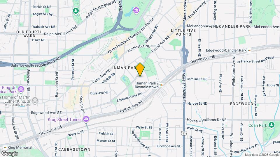 925 Euclid Ave NE Map and Location Details