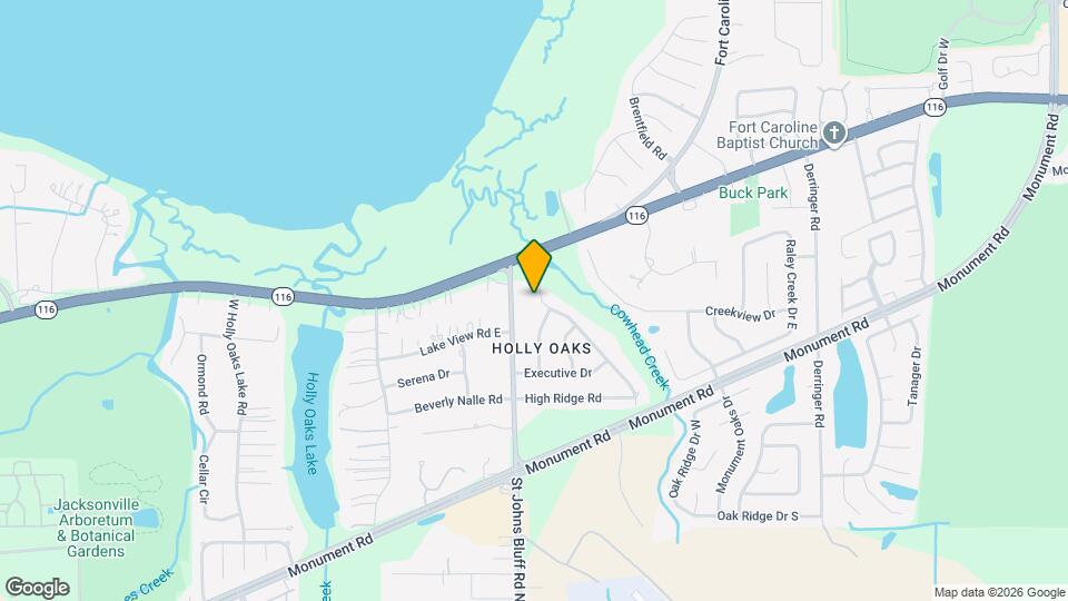 1950 Holly Oaks Ravine Dr Map and Location Details