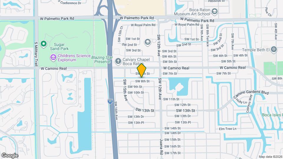 1301 SW 8th St Map and Location Details