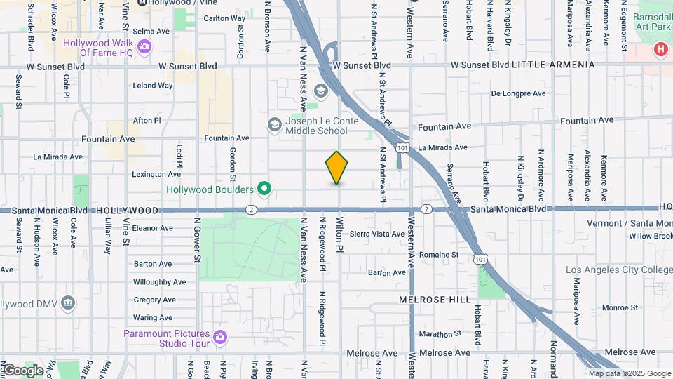 5703 Virginia Ave Map and Location Details