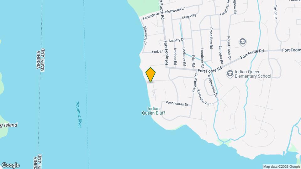 9611 Potomac Dr Map and Location Details