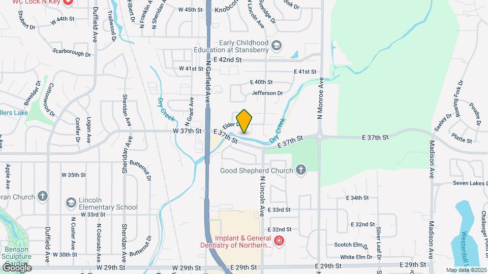 3722 Red Oak Ct Map and Location Details