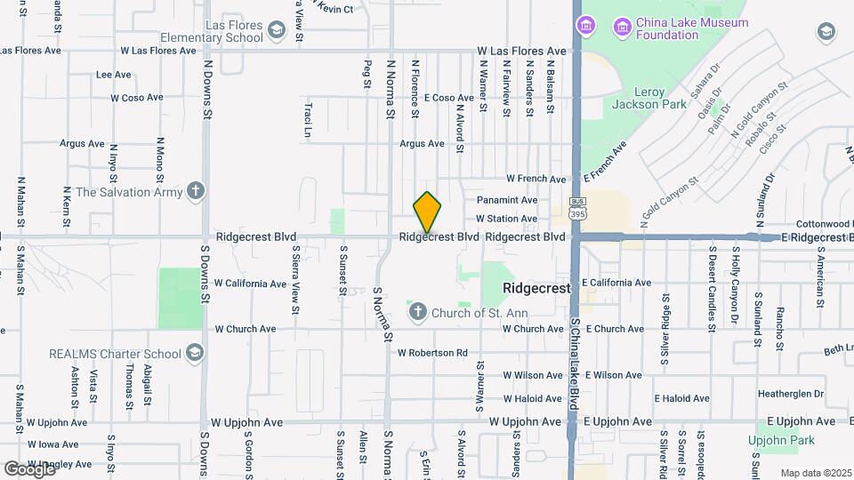 415 W Ridgecrest Blvd Map and Location Details