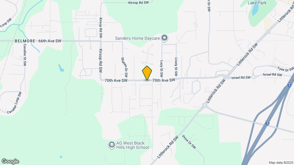 6933 Southwick Ct SW Map and Location Details